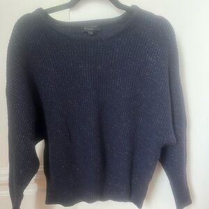 Selected Femme blue and metallic sweater